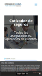 Mobile Screenshot of cotizadordeseguros.net
